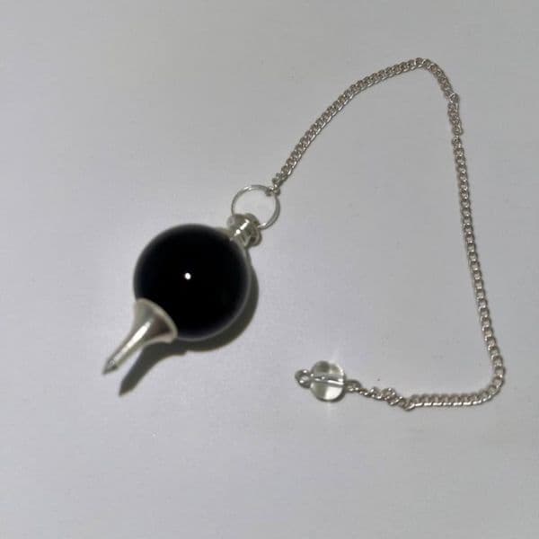 Black Onyx Ball Pendulums