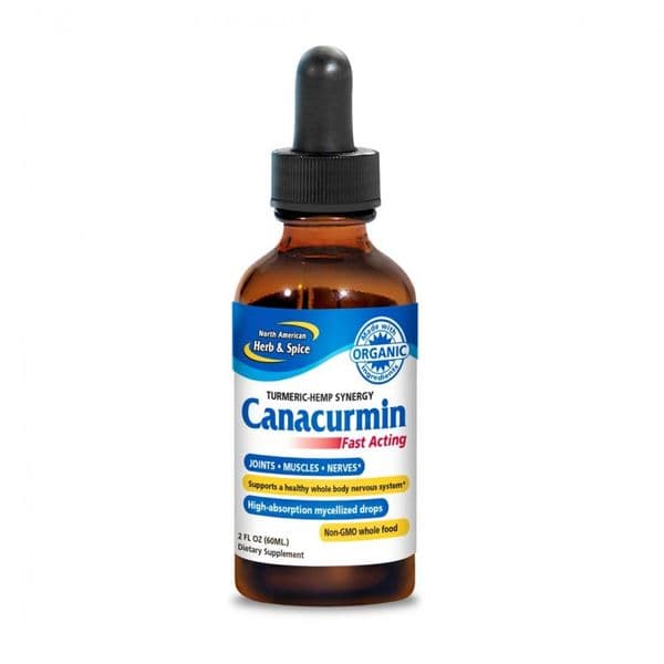 Canacurmin Mycellized Drops 2 oz