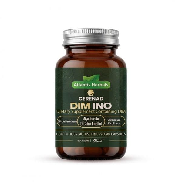 سيريناد DIM INO - دعم التوازن الهرموني والتمثيل الغذائي (60 كبسولة نباتية)