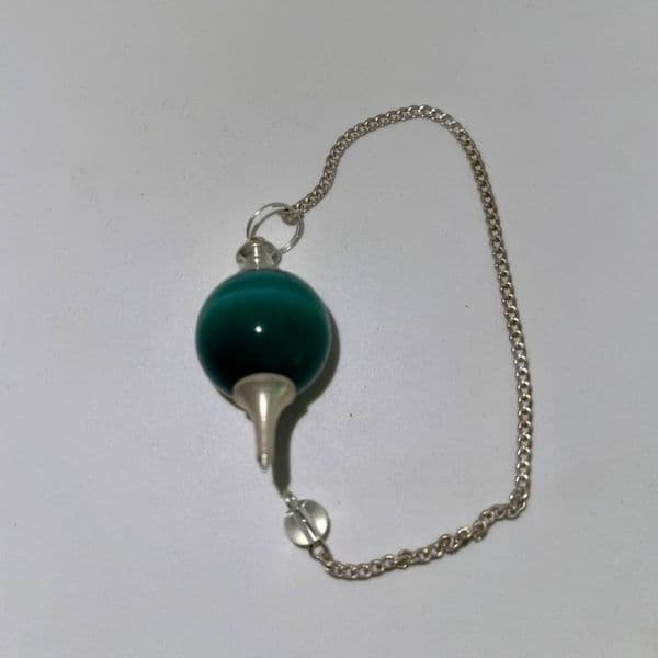 Green Onyx Ball Pendulum