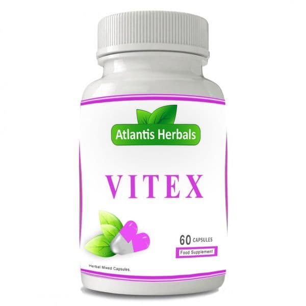 (60 كبسولة) *شجرة كف مريم العذراء* Vitex